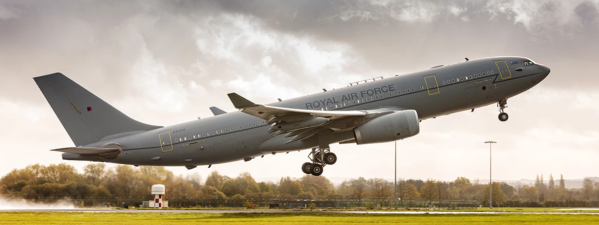 Airbus A330MRTTRAF Voyager. Copyright: MoD Crown. Foto: Airbus